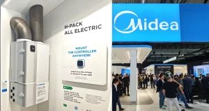Midea presenta H-Pack, la pompa di calore aria-acqua completamente indoor senza unità esterna A MCE 2026 Midea ha presentato H-Pack, la pompa di calore che può prendere il posto di una caldaia.