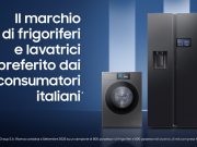 Samsung è il marchio di frigoriferi e lavatrici preferito dagli italiani