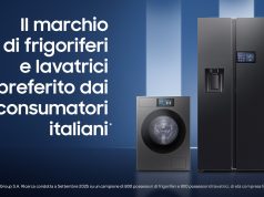 Samsung è il marchio di frigoriferi e lavatrici preferito dagli italiani