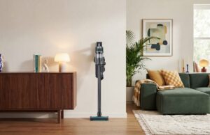 Samsung presenta le nuove scope senza filo Jet 95S e Jet 85S: più potenza e funzioni automatiche Samsung Jet 95S e Jet 85S scope elettriche senza filo con accessori e sistema di filtrazione HEPA