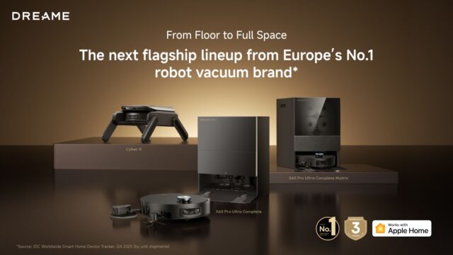 X60 Pro e Cyber X Robot aspirapolvere Dreame X60 Pro Ultra Complete con Cyber X capace di salire le scale
