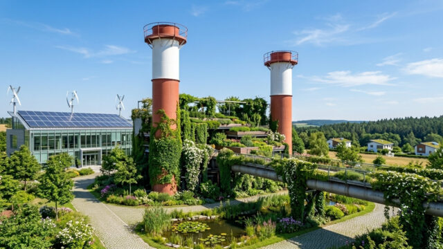 eu-ciminiere-emissioni-green Le emissioni di gas serra in Europa calano del 17% in dieci anni: i dati 2025
