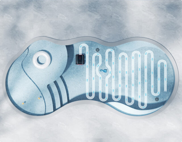 Roborock RockAqua P1 robot piscina pulizia Roborock RockAqua P1 segna il debutto assoluto dell'azienda nel settore dei robot pulitori per piscine.
